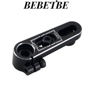 BEBETBE Servo Arm, Aluminum 7075 25T Steering Horn,  Adjustable 15.5 to 20mm Black Servo Swing Arm R