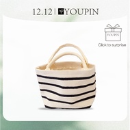 India handwoven small tote tote bag fashion and versatile cotton shoulder bag