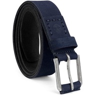 Timberland Men's Casual Leather Belt  Navy Blue 79J7S71V