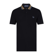 Fred Perry Fred Perry Hạt Polo nam Áo Sơ Mi Fp doanh nhân đi chơi Mùa Hè Cổ Áo Sọc Paul Áo Phông Ngắ