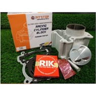 LC135 / Y15ZR y15 Block Ceramic Forged piston + sleeve 62mm , 63mm , 65mm , 66mm PITSTOP