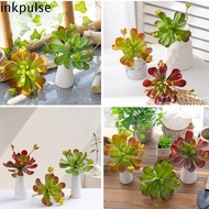 INKPULSE​ Fake Cactus, Lifelike Real Touch Artificial Succulent Plant, Green Plant Plastic Realistic