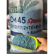 1kg Baja Biru, Baja Bunga, Baja Buah, Baja NPK 12-12-17 Cap Dua daun.