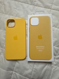 二手 iPhone 15 Plus 手機殼 sunshine 黃色 (好新淨)