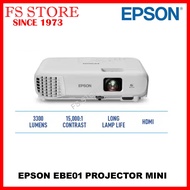 EPSON ORIGINAL MALAYSIA EB-E01 EBE01 EB01 DIGITAL OVERHEAD PROJECTOR MINI PROJECTOR