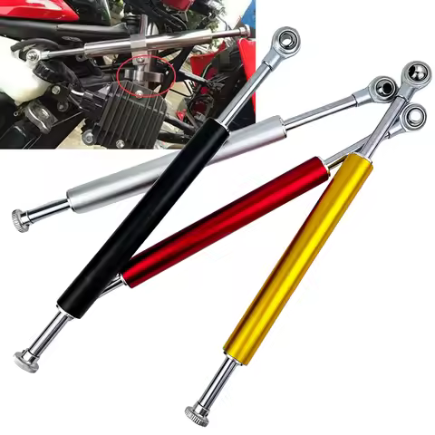Universal Motorcycle Steering Damper Aluminum Alloy Shock Absorber 330mm R1-R6 MT07 MT09 250 Modific