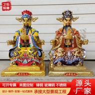 √ Ready Stock √ Cast Bronze Painted Five Master Bronze Buddha Statue Temple Buddha Hall Worship Orna