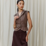 Nine Studio - Ferre Top in Coffee