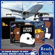 Thick Bagasi Luggage Cover Elastic Suitcase Dustproof Cover 18-32inch Anti Scratch 行李箱保護套 Cartoon