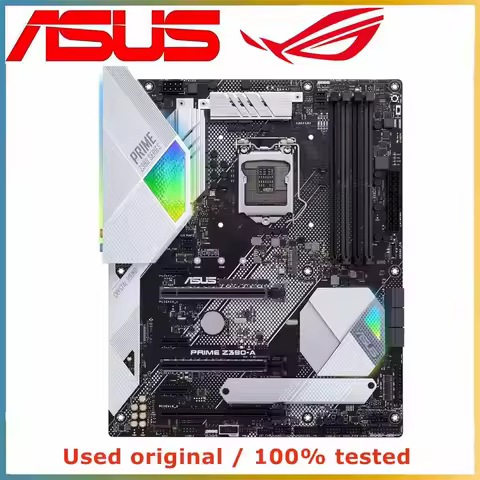 For ASUS PRIME Z390-A Z390A LGA 1151 ATX 64GB DDR4 ATX Desktop Gaming Motherboard