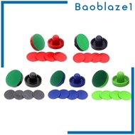 [Baoblaze1] 1 Set Mini Air Hockey Pushers and Air Air Hockey Paddles Goal Handles Paddles for Air Hockey Tables Equipment