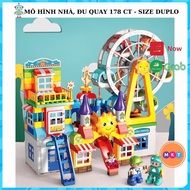 [FEELO BRAND] House Puzzle Toy, Lion King Ferris Wheel 178 Details Minh Khang Toys - 2025