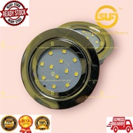 SLF LED 3W SURFACE EYEBALL SURFACE LIGHT RECESSED LIGHT downlight | ROUND WHITE SILVER  Cool White