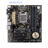 ASUS H97M-PLUS LGA1150 motherboard DDR3 32G VGA+DVI+HDMI M-ATX