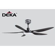 DEKA F5 DCL PRO 56" R/CONTROL C/FAN (5 SPEED) W/LIGHT - BK (2pcs)
