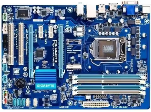 For Gigabyte H77-DS3H Z77-DS3H H77 main board 1155 luxury large board DDR3 main board 4 memory slot