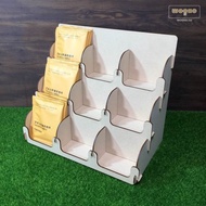 WOOXO 咖啡 濾掛包 掛耳包 展示架 陳列架 3x3 客製 DIY 快速拆裝