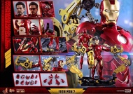 Hottoys  Iron Man Mk4  Mark IV mms462 附裝甲台