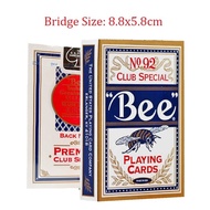 Bee Playing Cards NO.92 Club Special Deck Bridge Size USPCC Poker Magic Card Games Mgaic Tricks Prop