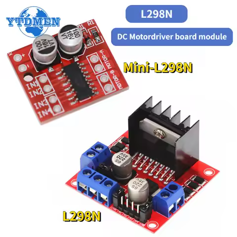 1PCS L298N Driver Board Module L298 Stepper Motor Smart Car Robot Breadboard Peltier High Power L298