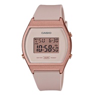 Casio Ladies Watch White Rose Gold LW204 Jam Tangan perempuan Digital casio Putih Rose Gold jam tang