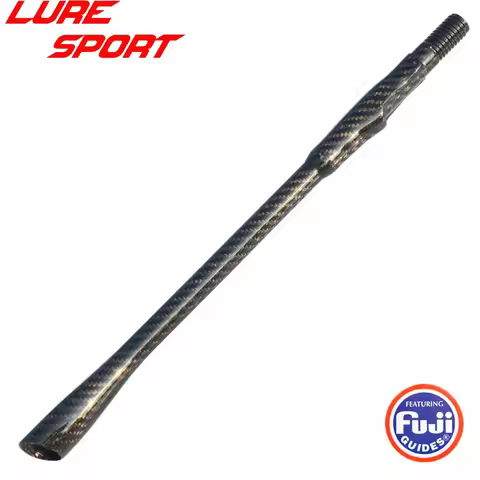 LureSport 3K woven Carbon Unibody 41cm Spin Reel Seat Grip handle Triangular Butt FUJI KDPS16 Rod Bu