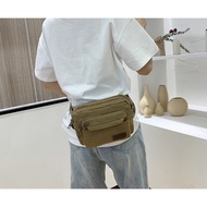 HOT Canvas waist bag J171 Trendy