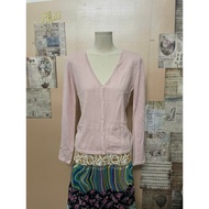 Japanese women's mongtogi cardigan, light pink, size s ca8