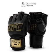 UFC Pro Premium MMA Gloves - Black/Gold
