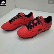 รองเท้าฟุตบอลเด็ก รองเท้าสตั๊ดเด็ก HARA รุ่น F29K สีแดง SIZE 32-38