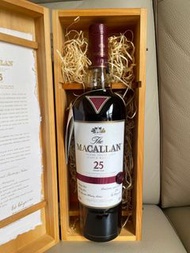 Macallan 25 sherry 2017前 版本 麥卡倫