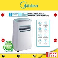MIDEA PORTABLE AIRCOND WITH IONZIER 1.0HP 1.5HP MPF-12CRN1 MPF-09CRN1MP0-10CRN1