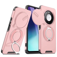 Shockproof Push Window Casing For Casing For Honor X9C smart 5G 2024 Phone Case Flip Bracket Magneti