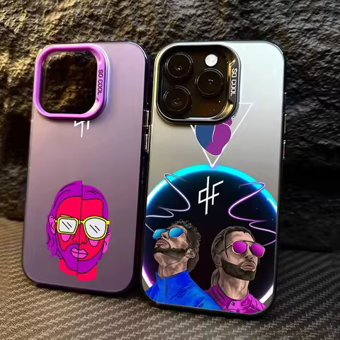 QLF x PNL Singer Phone Case For iPhone 17 Air 16 e 15 14 13 12 11 Pro Max Plus Mini SE 2020 2022 Sho