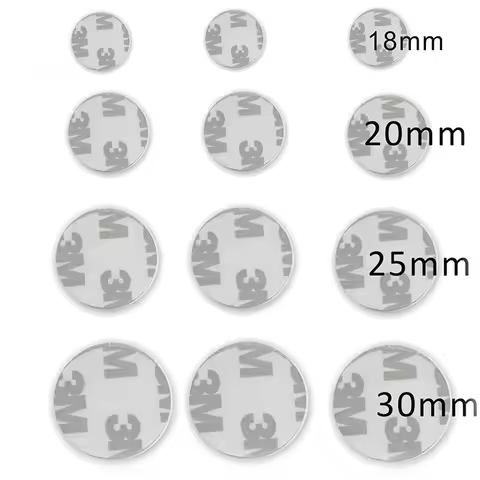50 pcs RFID cards 18\20\25\30mm, 13.56 Mhz, IC stickers, coins, FM1108 chip Compatible M f1 for Acce
