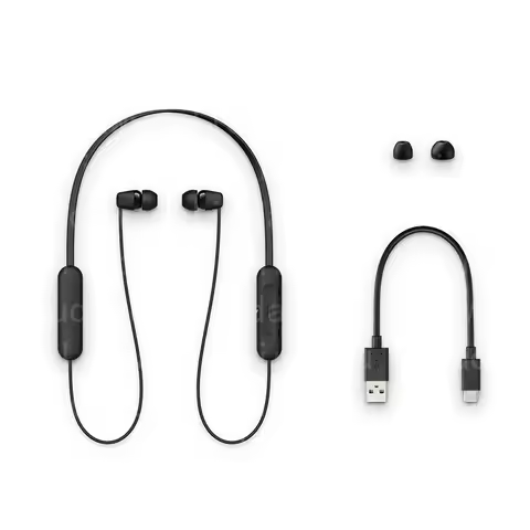 for sony WI-C200 C100 XB400 In-ear Running Ear Magnetic Velocity wireless Bluetooth headphones