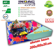 Inoac Kasur Busa No 2 Tebal 30 cm 200x160x30 cm Garansi 10 Tahun Anti Kempes Kasur inoac asli