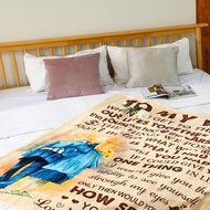 Anniversary Birthday Gift for Her Him Romantic I Love You to My Love Blanket Mothers Day Ideas for W