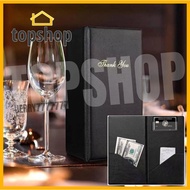 TOPSHOP 1pc Menu Cash Bill Holder Menu Clipboard Bill Receipt Holder for Restaurant