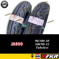 TAYAR FKR TUBELESS TYRE JA800 90/100-10 100/90-12 TL