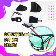 dudukan dop aki rxking / rxs up king bonus karet body