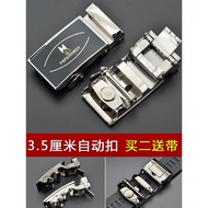 Belt Buckle Head Men's Belt Buckle Automatic Buckle 4cm Pants Belt Head 3.5cm Belt Head Buckle Metal