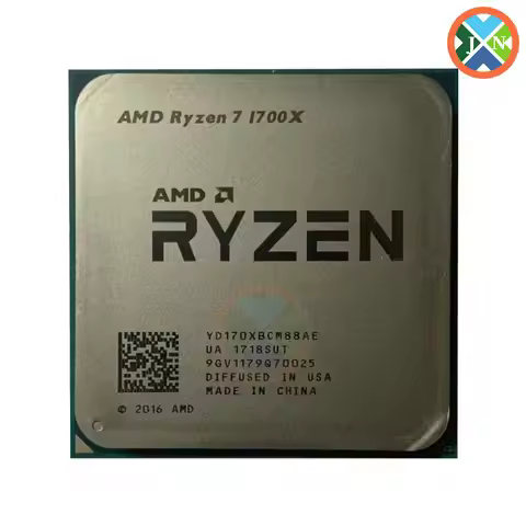 AMD Ryzen 7 1700X R7 1700X 3.4 GHz Eight-Core CPU Processor YD170XBCM88AE Socket AM4