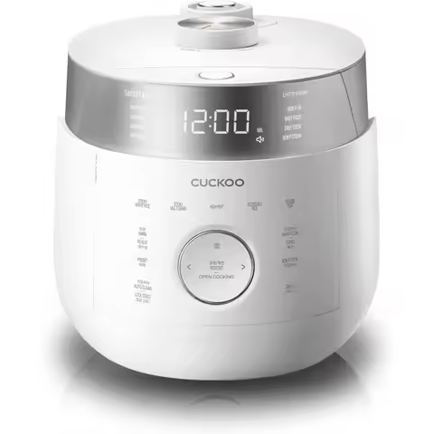CUCKOO CRP-LHTR0609FW 6-Cup (Uncooked) / 12-Cup (Cooked) Induction Heating Twin Pressure Rice Cooker