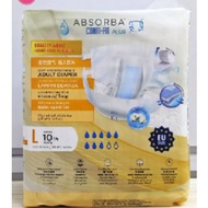 ABSORBA CONTI-FIT PLUS ADULT DIAPER M10 | L10