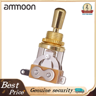3 Way Short Straight Guitar Toggle Switch Pickup Selector with Brass Hat Compatible with Gibson Les 