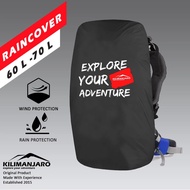 Raincover Kilimanjaro 60 L - 60L Mountain bag Cover - bag Cover - Carrier bag Protector