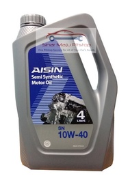 AISIN Synthetic Oil 10W-40 API SN - Pelumas Oli Mesin Mobil HONDA -