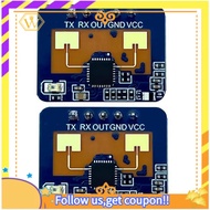 【W】2Pcs HLK-LD2410C 24G Human Presence Sensor BT Function App  Sensing Module FMCW Millimeter Wave M