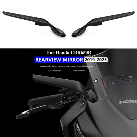 CBR650R 2025 Rearview Mirror For Honda CBR 650R CBR650R 2019-2024 Stealth Sport Winglet Mirror Kits